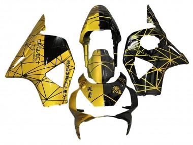 2002-2003 Honda CBR900RR 954 Motorcycle Fairing - Yellow Glossy Black Australia