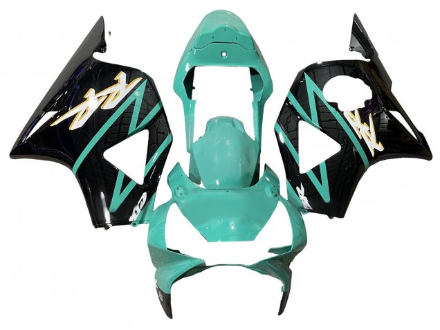 2002-2003 Honda CBR900RR 954 Motorcycle Fairings - Light Green Glossy Black Australia