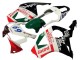 2002-2003 Honda CBR900RR 954 Motorcycle Fairings - White Red Green Glossy Black Castrol Australia