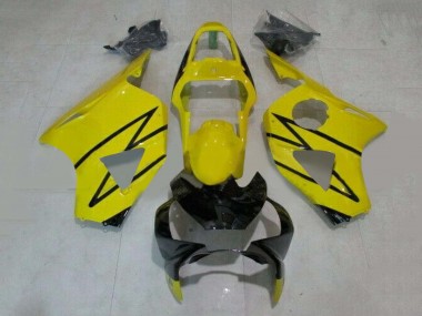 2002-2003 Honda CBR900RR 954 Motorcycle Fairings - Yellow Glossy Black Australia