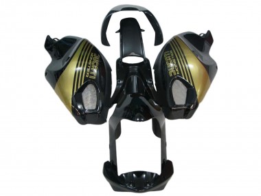 2008-2012 Ducati Monster 696 796 1100 1100S Motorcycle Fairings - Glossy Black Gold Australia