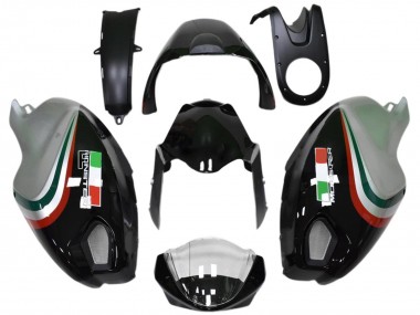 2008-2012 Ducati Monster 696 796 1100 1100S Motorcycle Fairings - Glossy Black Silver Red Green Australia