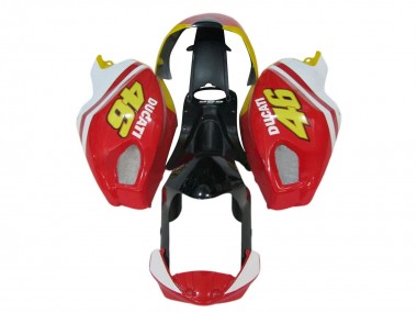 2008-2012 Ducati Monster 696 796 1100 1100S Motorcycle Fairings - White Red Glossy Black Yellow 46 Australia
