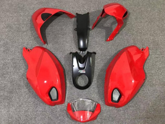 2008-2012 Ducati Monster 696 796 1100 1100S Motorcycle Fairings - Red Australia