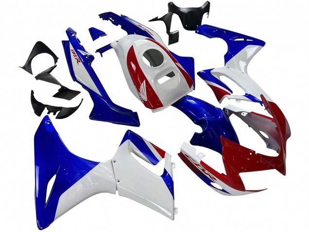 2002-2006 Honda CBR125R Motorcycle Fairings - White Blue Red Australia