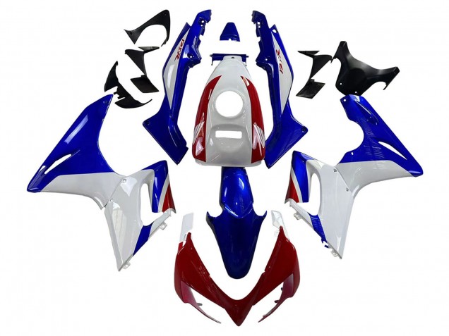 2002-2006 Honda CBR125R Motorcycle Fairings - White Blue Red Australia