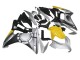 2013-2015 Honda CBR500R Motorcycle Fairings - Silver Yellow Matte Black Australia