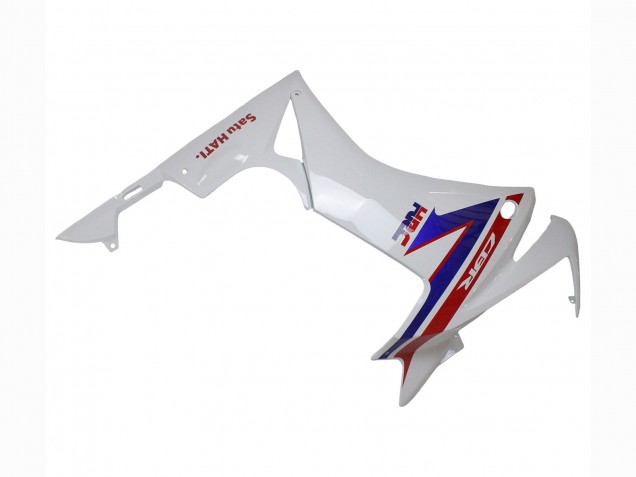 2013-2015 Honda CBR500R Motorcycle Fairings - White Red Blue HRC Australia