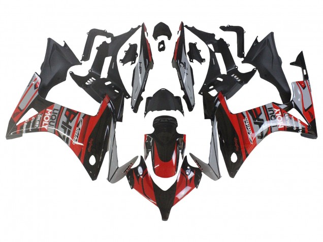 2013-2015 Honda CBR500R Motorcycle Fairings - Red Silver Glossy Black Australia