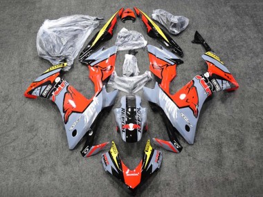 2013-2015 Honda CBR500R Motorcycle Fairings - Glossy Nardo Grey Yellow Glossy Black Repsol HRC Red Bull Australia