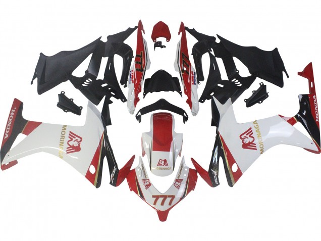 2013-2015 Honda CBR500R Motorcycle Fairings - White Red Green Glossy Black Morinage 777 Australia