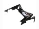 2013-2015 Honda CBR500R Motorcycle Fairings - Glossy Black Silver Flame Australia