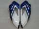 2004-2005 Honda CBR1000RR Motorcycle Fairings - White Blue Glossy Black Fireblade Australia
