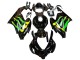 2004-2005 Honda CBR1000RR Motorcycle Fairings - Glossy Black Yellow Green Monster Australia