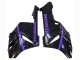 2004-2005 Honda CBR1000RR Motorcycle Fairings - Glossy Black Purple Stripe Australia