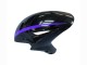 2004-2005 Honda CBR1000RR Motorcycle Fairings - Glossy Black Purple Stripe Australia