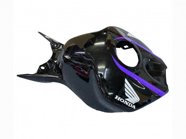2004-2005 Honda CBR1000RR Motorcycle Fairings - Glossy Black Purple Stripe Australia