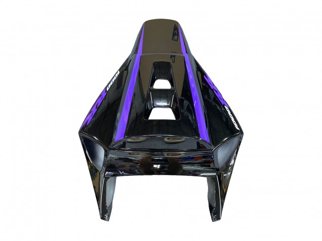 2004-2005 Honda CBR1000RR Motorcycle Fairings - Glossy Black Purple Stripe Australia