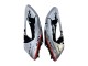 2004-2005 Honda CBR1000RR Motorcycle Fairings - Silver Glossy Black Red Stripe Australia