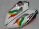 2004-2005 Honda CBR1000RR Motorcycle Fairings - White Blue Red Glossy Black Star EuroBet Lee Australia