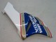 2004-2005 Honda CBR1000RR Motorcycle Fairings - White Blue Gold Rothmans Australia