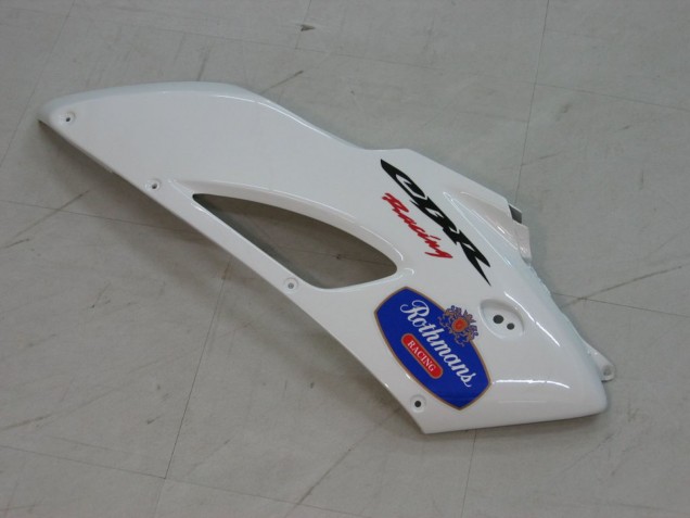 2004-2005 Honda CBR1000RR Motorcycle Fairings - White Blue Gold Rothmans Australia