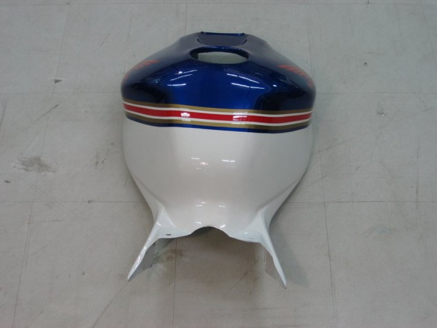 2004-2005 Honda CBR1000RR Motorcycle Fairings - White Blue Gold Rothmans Australia