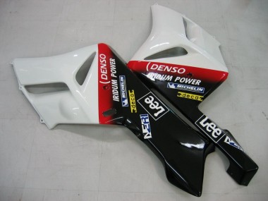 2004-2005 Honda CBR1000RR Motorcycle Fairings - White Blue Red Glossy Black Star Carrera Lee Australia