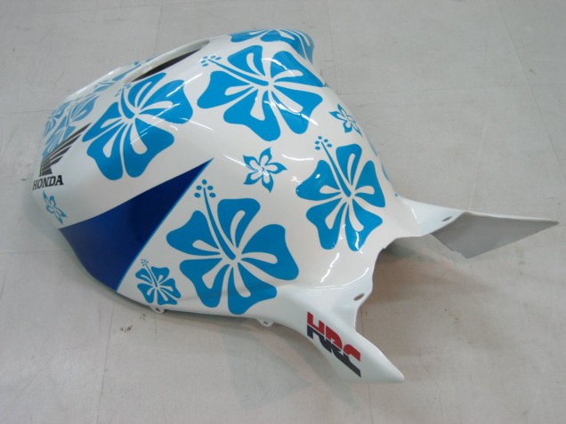 2004-2005 Honda CBR1000RR Motorcycle Fairings - White Blue Snow Nastro Azzurro 46 Australia