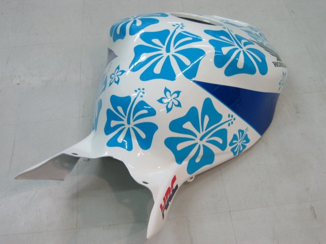 2004-2005 Honda CBR1000RR Motorcycle Fairings - White Blue Snow Nastro Azzurro 46 Australia