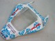 2004-2005 Honda CBR1000RR Motorcycle Fairings - White Blue Snow Nastro Azzurro 46 Australia