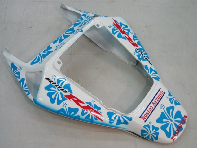 2004-2005 Honda CBR1000RR Motorcycle Fairings - White Blue Snow Nastro Azzurro 46 Australia