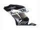 2004-2005 Honda CBR1000RR Motorcycle Fairing Kits - Silver White Glossy Black Repsol Australia