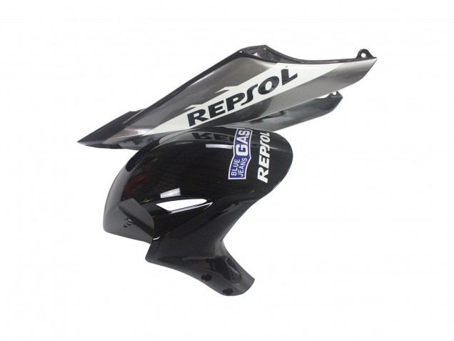 2004-2005 Honda CBR1000RR Motorcycle Fairing Kits - Silver White Glossy Black Repsol Australia