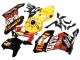 2004-2005 Honda CBR1000RR Motorcycle Fairings - Yellow Orange Glossy Black Repsol Rossi 46 Australia
