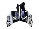 2004-2005 Honda CBR1000RR Motorcycle Fairings - Glossy Black White West Australia