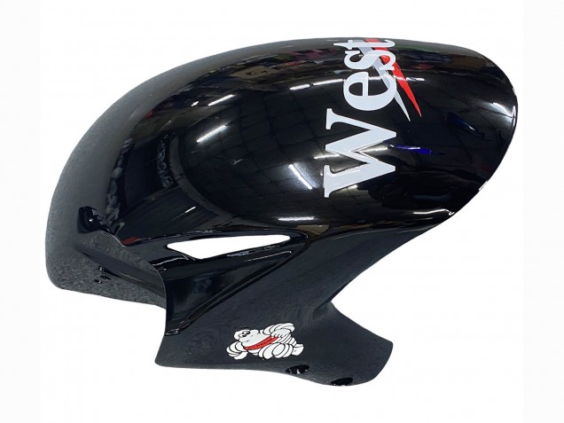 2004-2005 Honda CBR1000RR Motorcycle Fairings - Glossy Black White West Australia