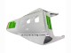 2004-2005 Honda CBR1000RR Motorcycle Fairings - White Green Glossy Black Hannspree 52 Australia