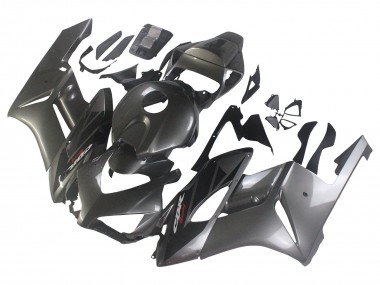 2004-2005 Honda CBR1000RR Motorcycle Fairings - Glossy Grey Glossy Black Australia