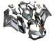2004-2005 Honda CBR1000RR Motorcycle Fairing - Silver Glossy Black Australia