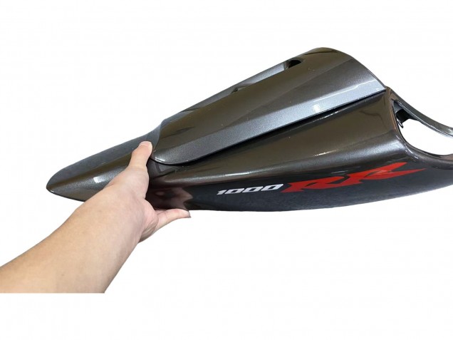 2004-2005 Honda CBR1000RR Motorcycle Fairing - Silver Glossy Black Australia