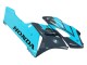 2004-2005 Honda CBR1000RR Motorcycle Fairings - Light Blue Glossy Black Australia