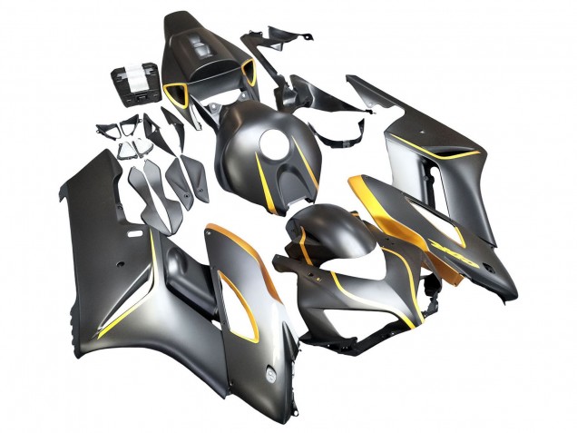 2004-2005 Honda CBR1000RR Motorcycle Fairings - Matte Grey Gold Australia