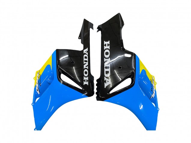 2004-2005 Honda CBR1000RR Motorcycle Fairings - Blue Yellow Glossy Black Australia