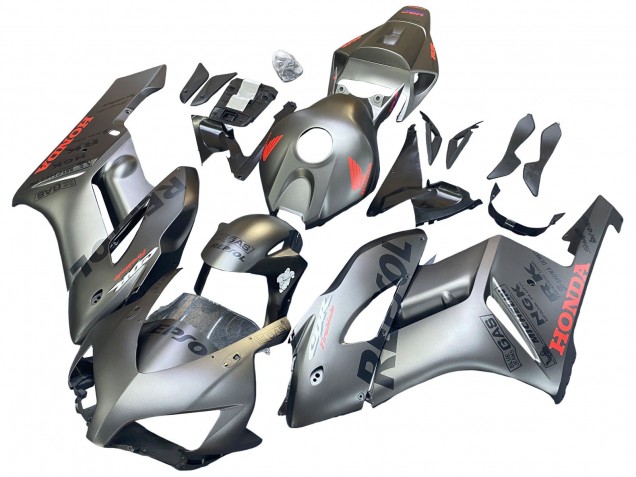 2004-2005 Honda CBR1000RR Motorcycle Fairings - Silver Repsol Australia