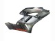 2004-2005 Honda CBR1000RR Motorcycle Fairings - Silver Repsol Australia