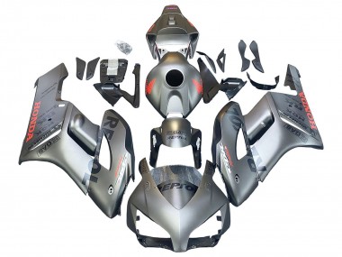 2004-2005 Honda CBR1000RR Motorcycle Fairings - Silver Repsol Australia