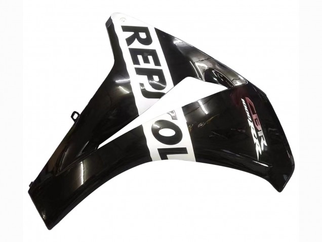 2008-2011 Honda CBR1000RR Motorcycle Fairings - Glossy Black White Repsol 93 Australia