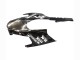 2008-2011 Honda CBR1000RR Motorcycle Fairings - Glossy Black White Repsol 93 Australia
