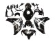 2008-2011 Honda CBR1000RR Motorcycle Fairings - Glossy Black White Repsol 93 Australia